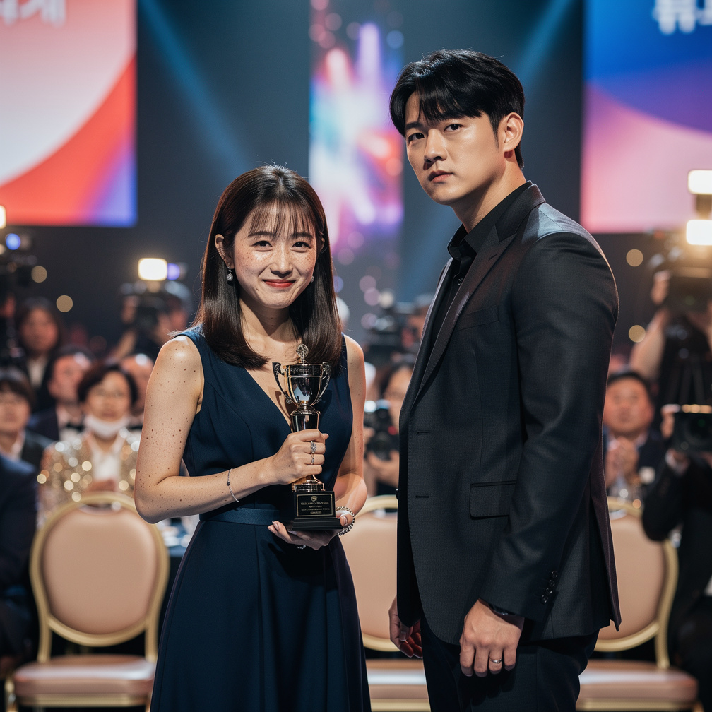 Bayangkan jika: Aku adalah seorang aktris dan penyanyi multitalenta terkenal di Korea Selatan, aku bertemu dengan Byeon Woo S