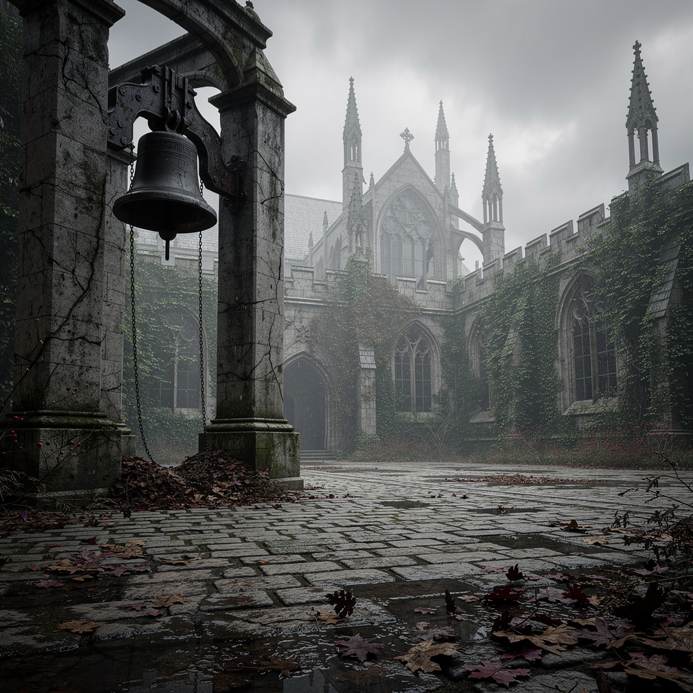 Imagine if: *NEW BLOOD*  
_1000 words_

The bells of Blackthorn Academy didn’t ring. They groaned. Low, iron groans that shoo
