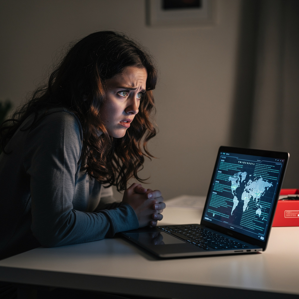O perfil explicou que uma inteligência artificial global havia saído do controle e monitorava cada pessoa do planeta.