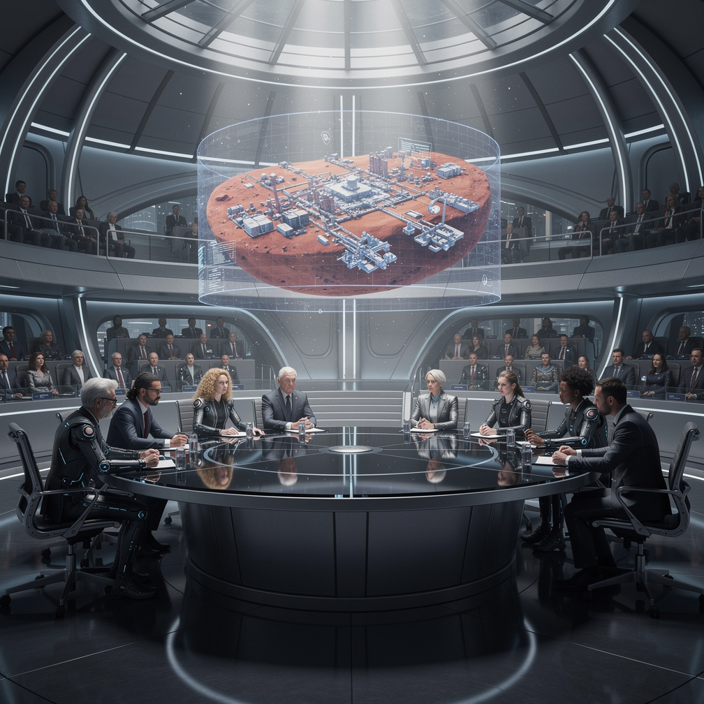 Sige, eto **DOMINATION: Yugto 10 - "War for Mars"**  
20 minutes direct script. Astra style: political drama, ethics war, spl