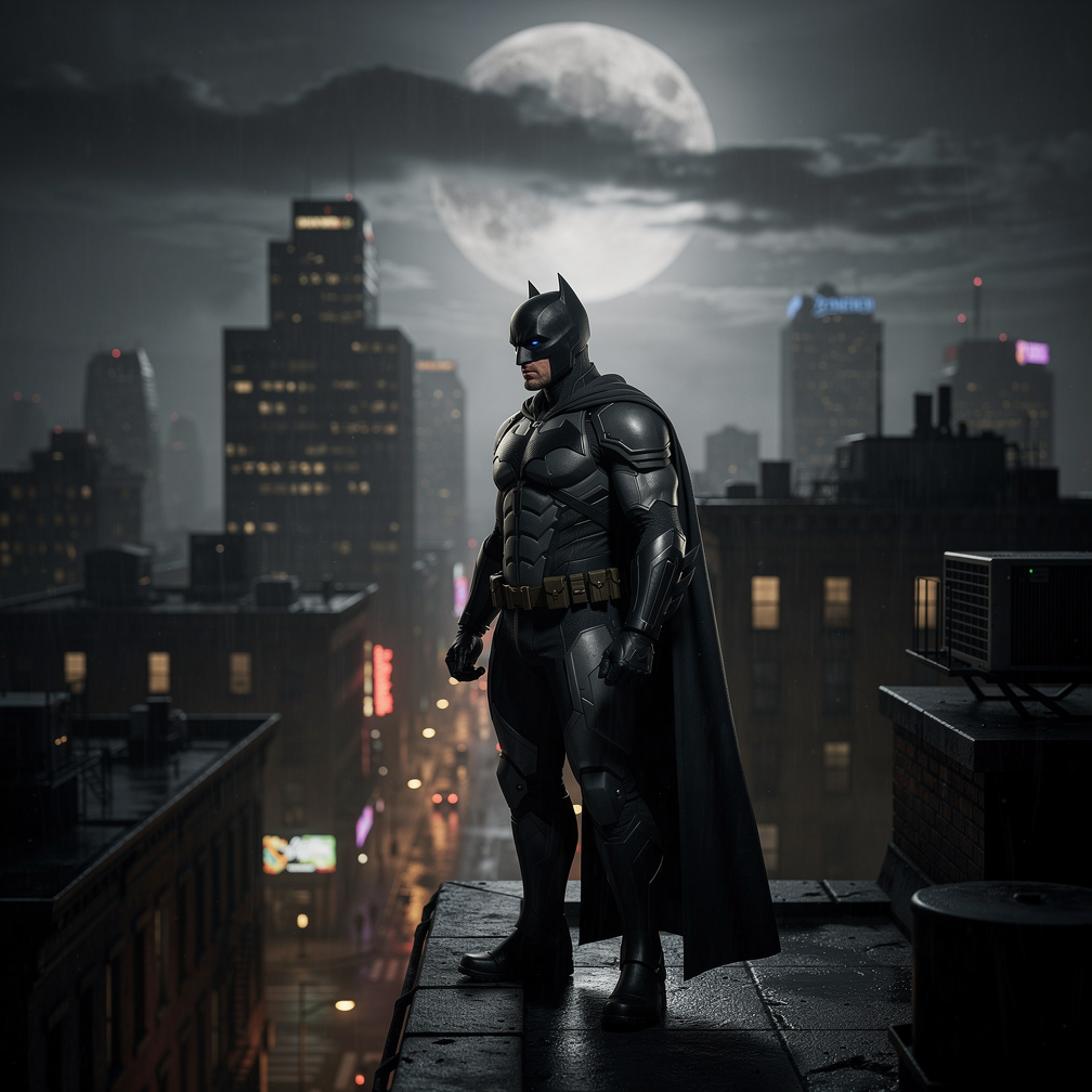 Hayal et: Batman koruması.