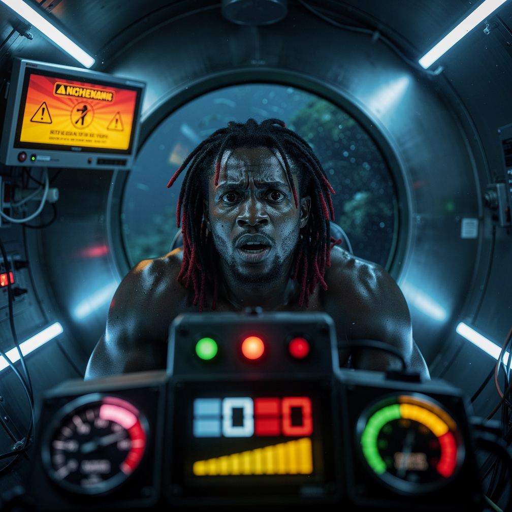 I woke up in a sealed capsule at the bottom of the ocean with no memory of how I got there, and the oxygen supply is running 