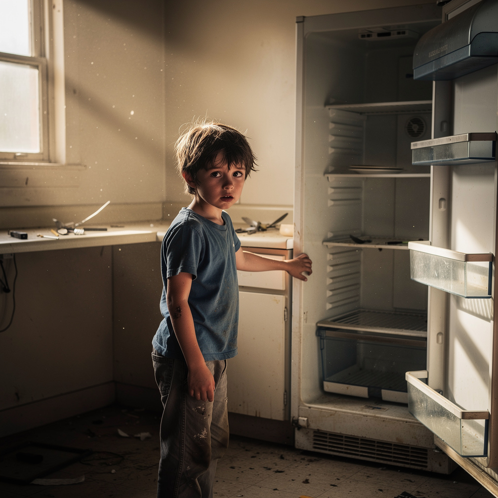 Imagine if: My mom is going to work this morning and I am all alone in the house. I have nothing to do. I am starving, I have