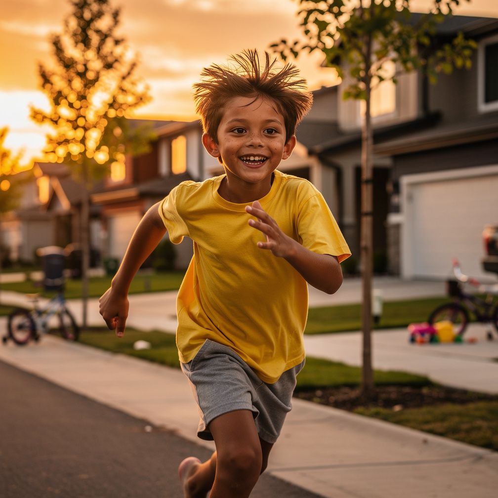 The next day, his procrastination habit resurfaced. He spent the entire day playing tag and running around the neighborhood u