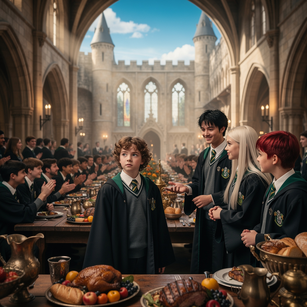 Immagina se: Sei una nuova studentessa di Hogwarts che è del primo anno ma Harry Potter è al suo quarto anno e ti fai amicizi