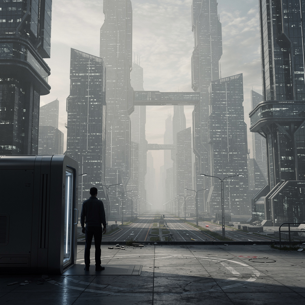 Imagine if: As you step out of the time dilation chamber, you're greeted by a world that's aged 20 years, while you've only e