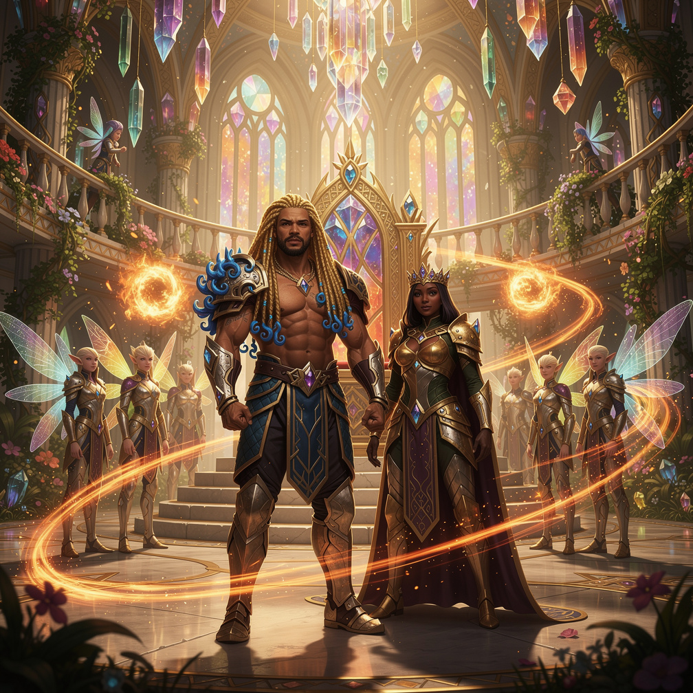 New crowned king of this new world of magic, new bride and new kingdom, life was good for two full years. Ty and his wife tra