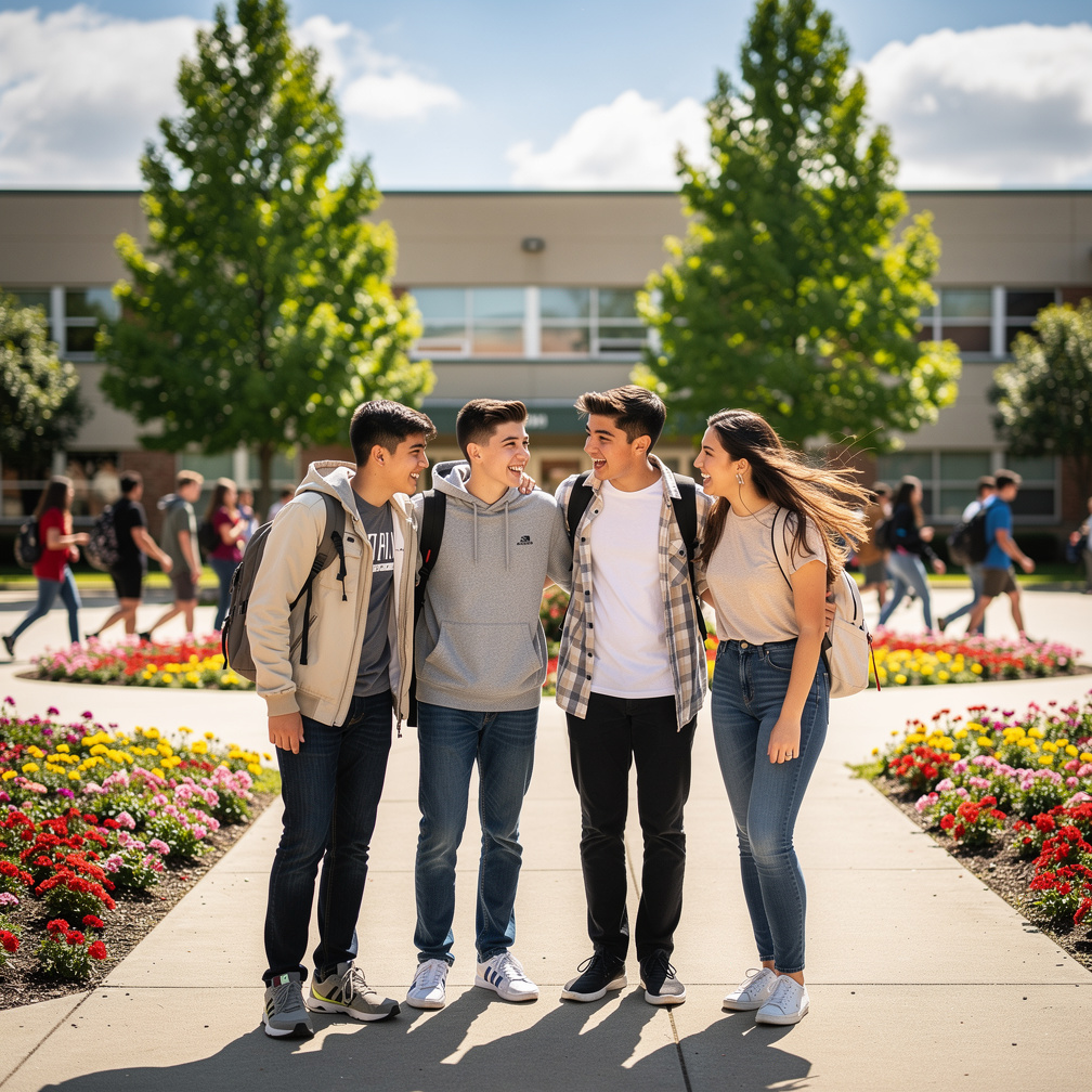 Imagine if: Episode one: Shattered Realities

It starts on one sunny day in high school
5 Protagonist called Andrew, Jayro Je