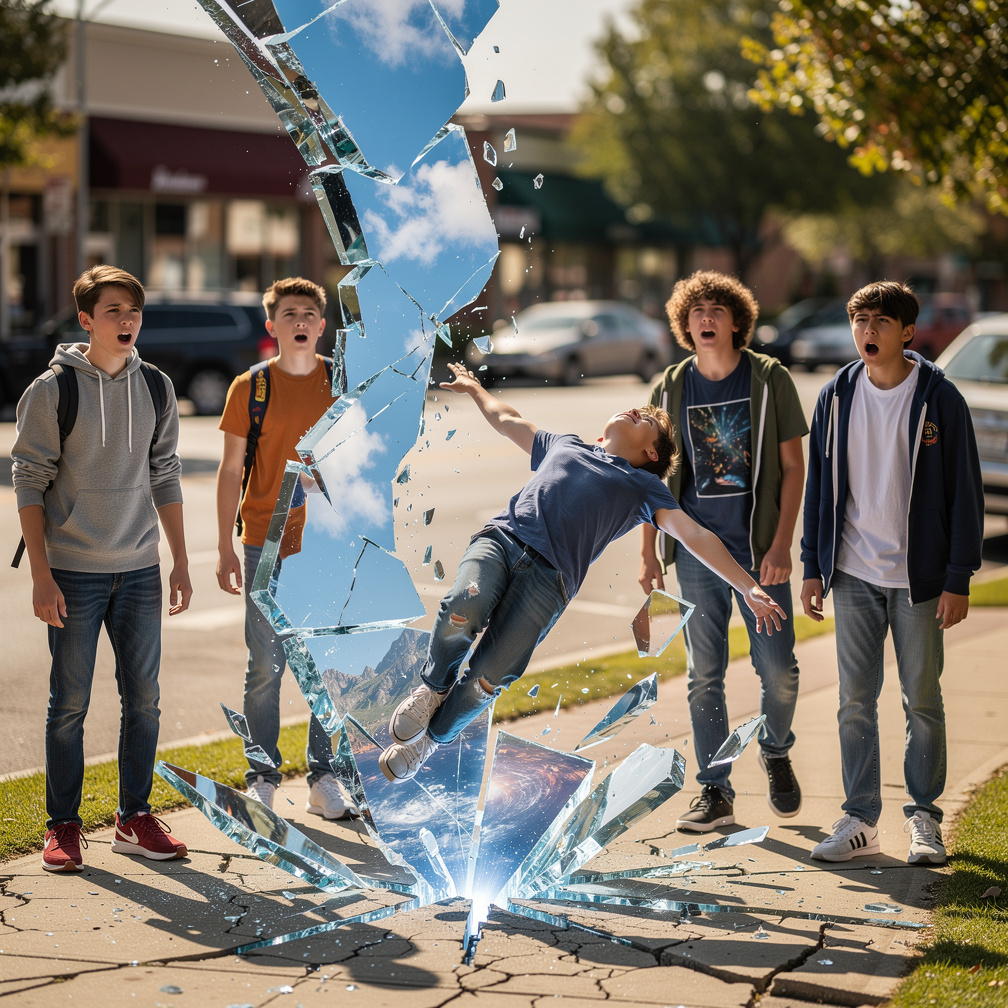 Imagine if: Ep 1 shattered realities: 5 Protagonist called Andrew Jayro Jemrel Zac and Alexis.
A random high school day, expl