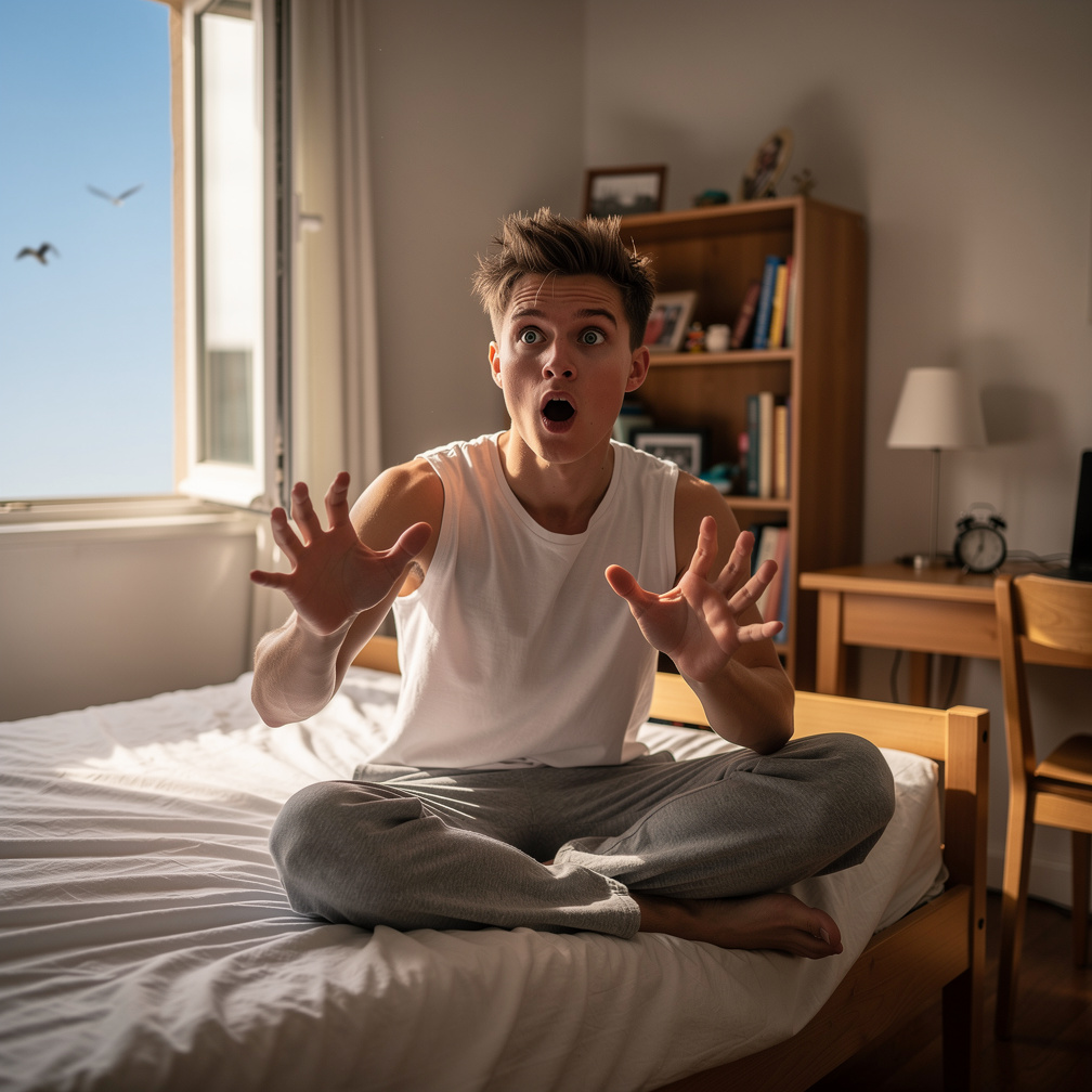 Imagine if: I woke up with superpower teleport, fly, manipulation sand and gravel.