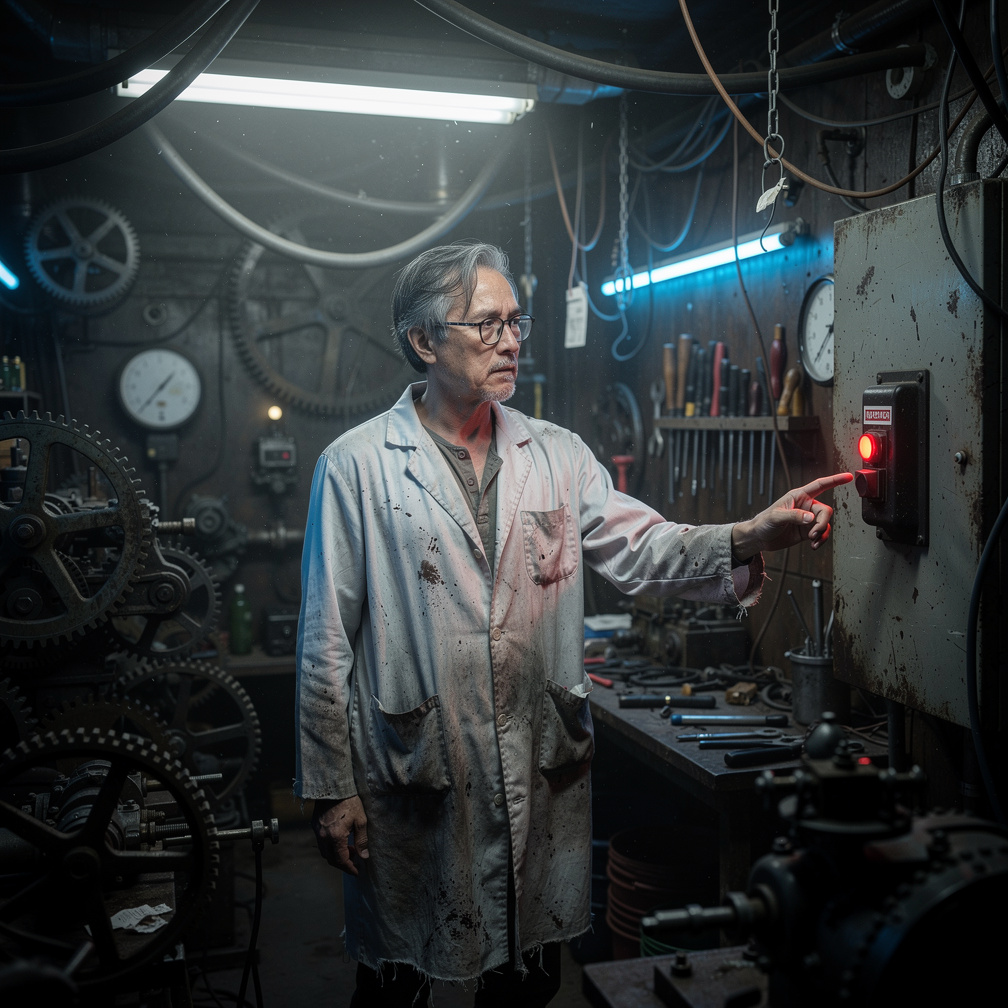 Professor Anh curiga, dari mana datangnya makhluk ini ? Apakah ia cyborg ? Sejak usia muda ia pertahankan laboratorium ini ti