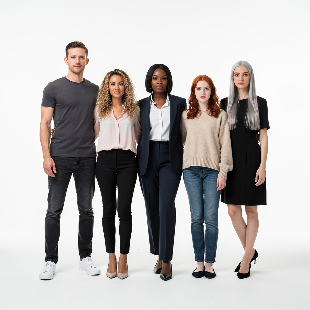 Imagine if: Moreno with four women: Annette, Banks, Soso, and Jeanette as a new character.