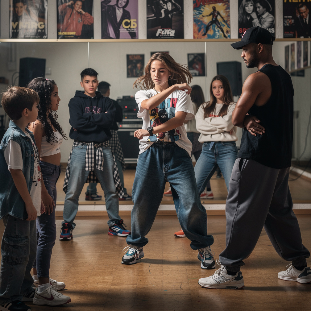 Sebastian Sylla Wants Mimi Jacobs Her Dance Moves and Looks at her Moves Wow! With two Male Backing Dancers, two Backing Fema