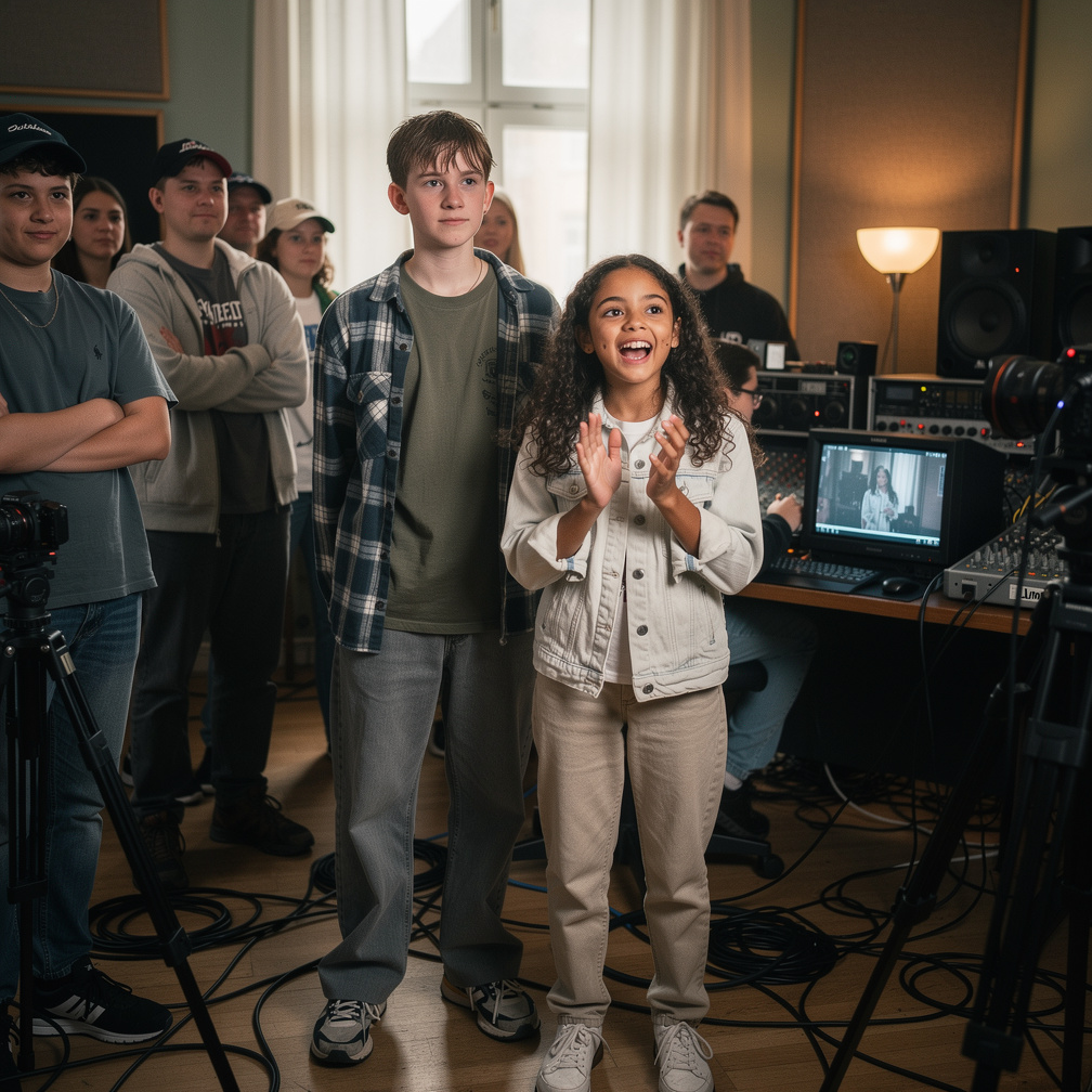 In Sweden The people who watches Her music video Behind the Scenes Alana Rodriguez Starts Clapping and Cheers.