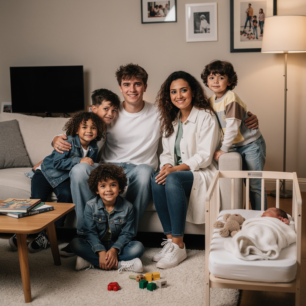For now in 2026 they're Adult they have 5 Children and a Baby was born.