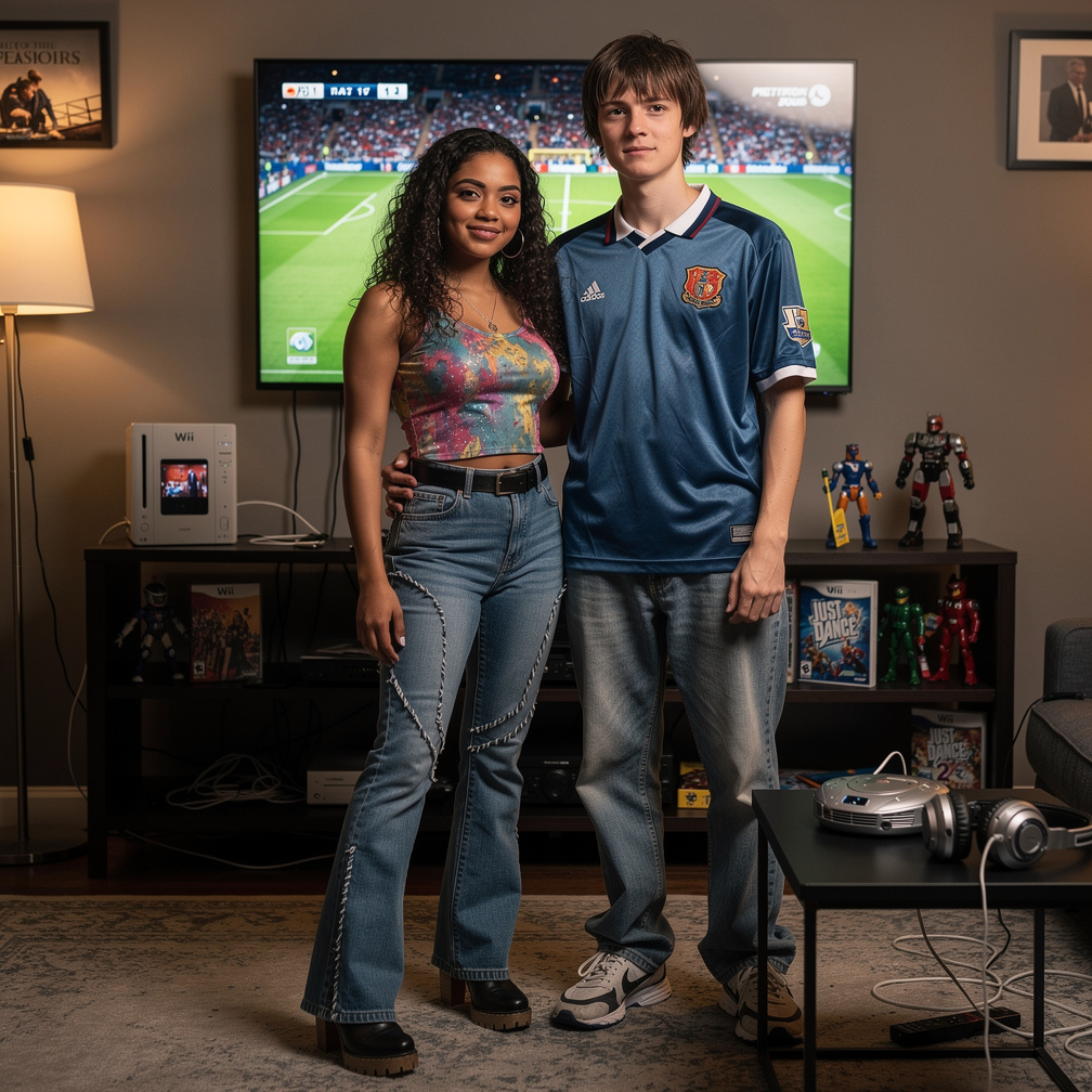 Alana Rodriguez Wears Inspired by Destiny's Child Bootylicious and Matthew O'Conner having watched World Cup 2006 Alana was 2