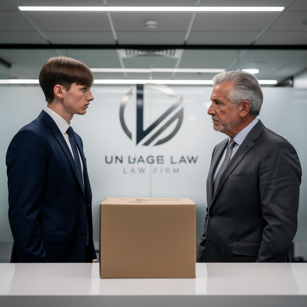 Robert Singer Jr., a law graduate joins a UN-backed law firm. His mentor is a  veteran lawyer Alfred Hayes. Hayes is a popula