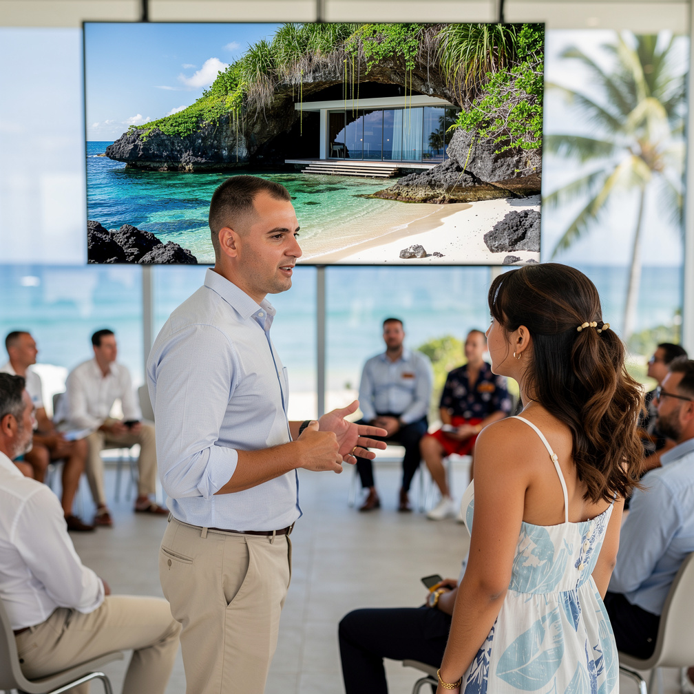 one, is a beachside resort, with a secret beach house located on a natural covered cove.