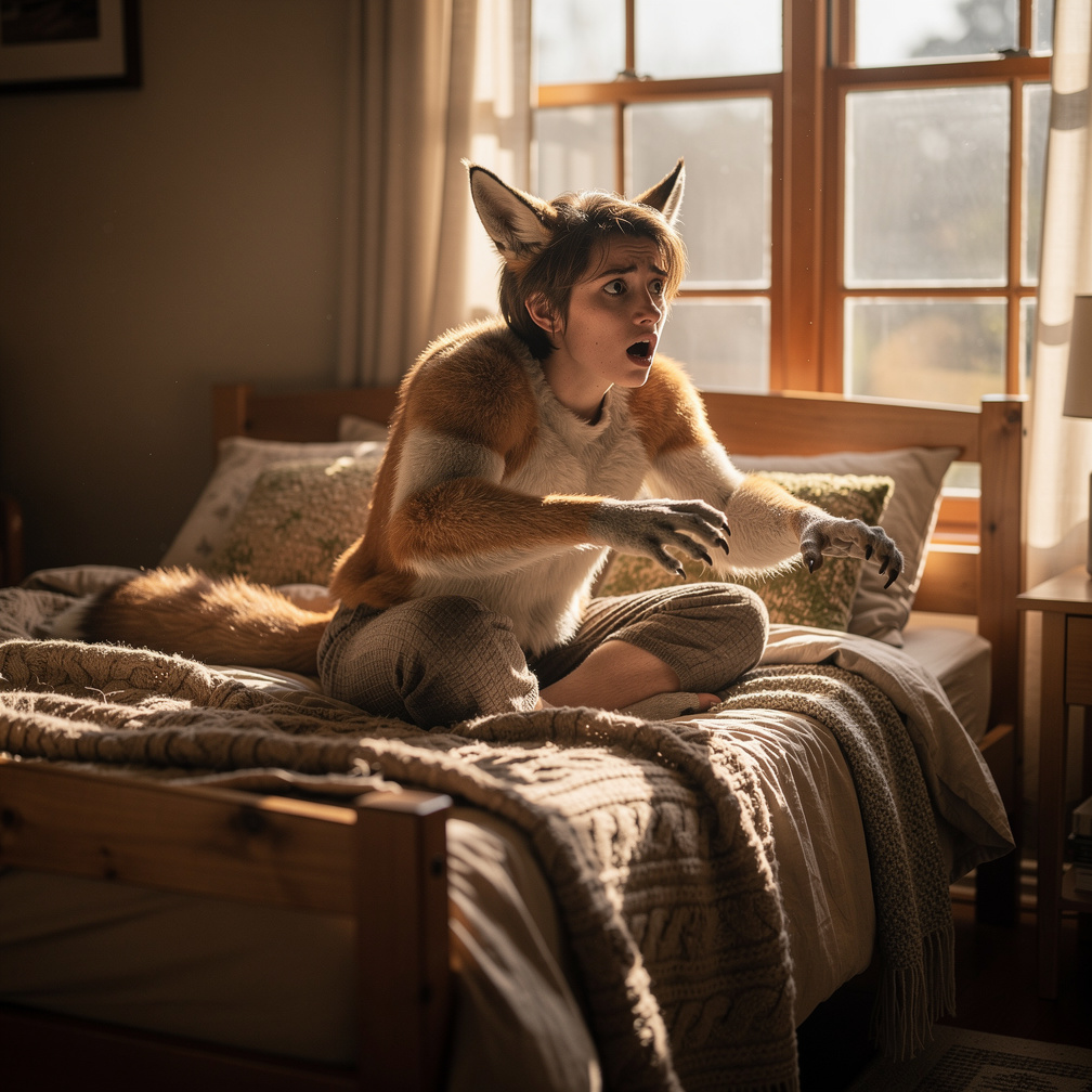 Imagine se: Acordar como um animal humanoide em um mundo com animais humanoides.