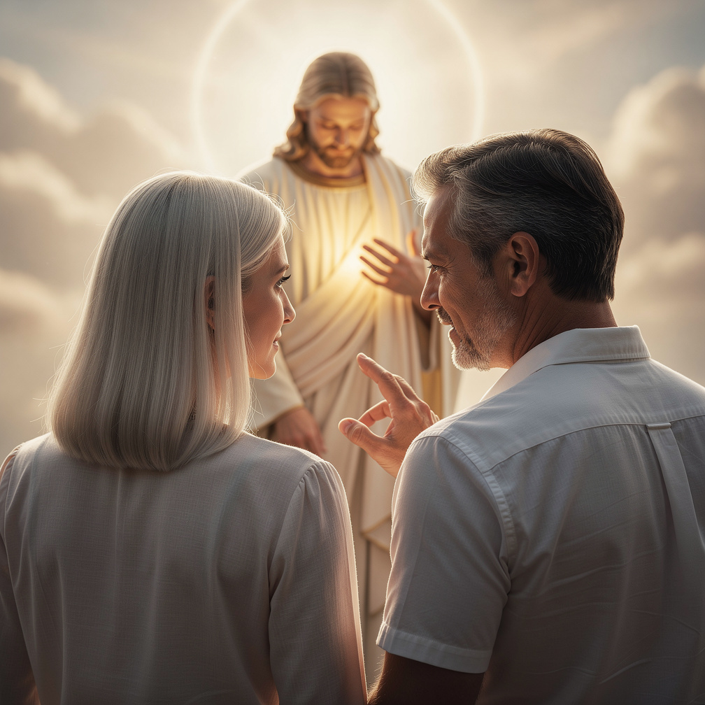 At her Dream the Lord of God Blessing her Husband  R.J Jones  Emma Kimberworth.