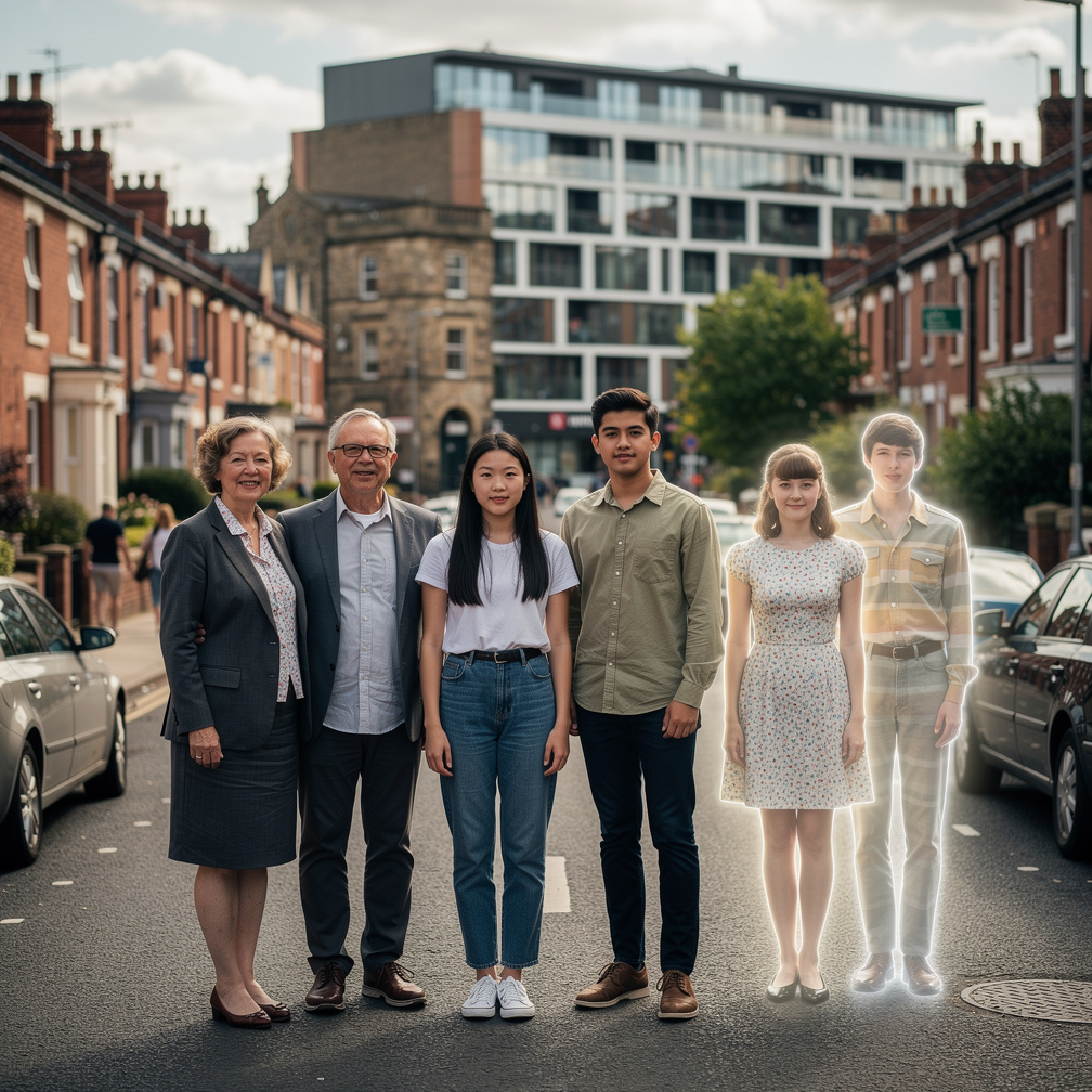 Mia Ji Moved to Birmingham with her Parents and Twin Cousin Pedro Song.