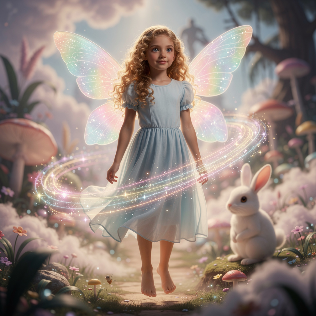 La magia si diffuse, avvolgendo Alice in un abbraccio di luce e suono.