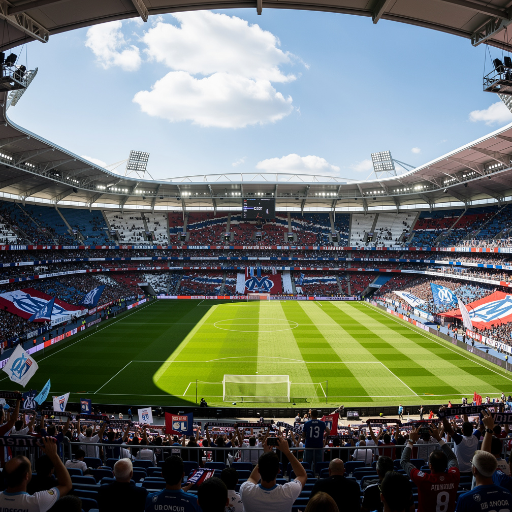 Comienza la emoción con el partido inaugural entre Lyon y Marseille.