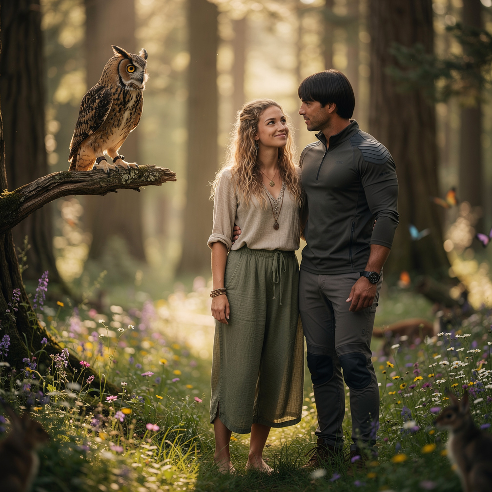 The old wise owl spoke those words, looking at the girl with a mix of curiosity and concern.