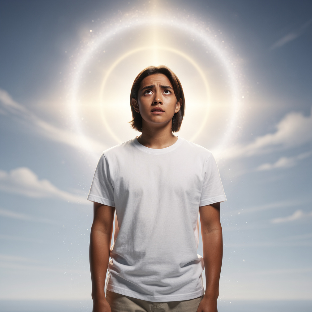 I stood before a radiant figure, my heart racing, and asked: What is the meaning of life?
