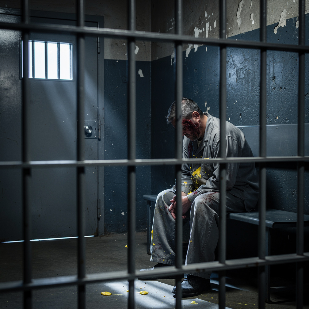 the man known as the tyrant of the nation is now imprisoned awaiting trial.