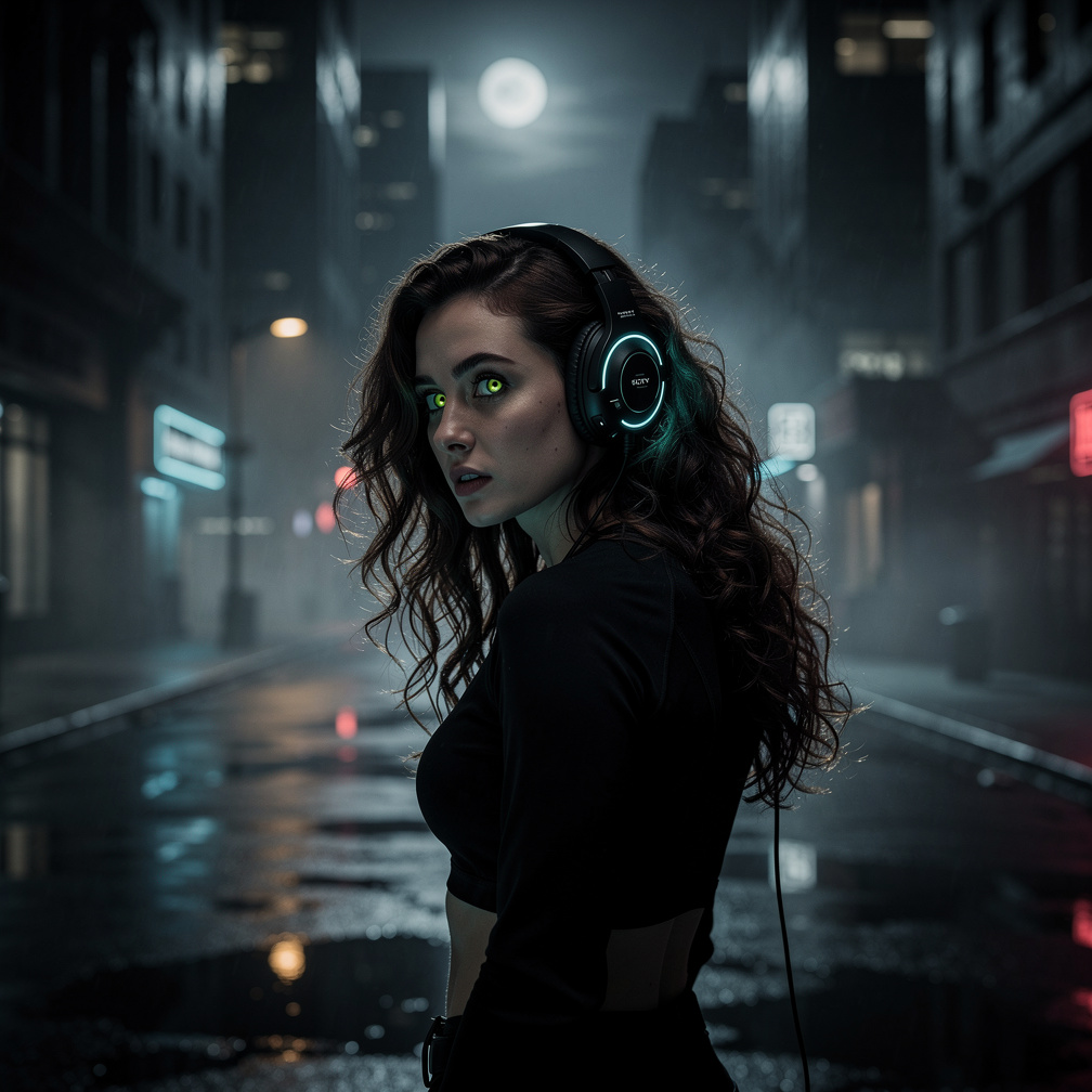 The chosen wore special headphones to locate the invisible threats, but the sounds were getting louder and closer.