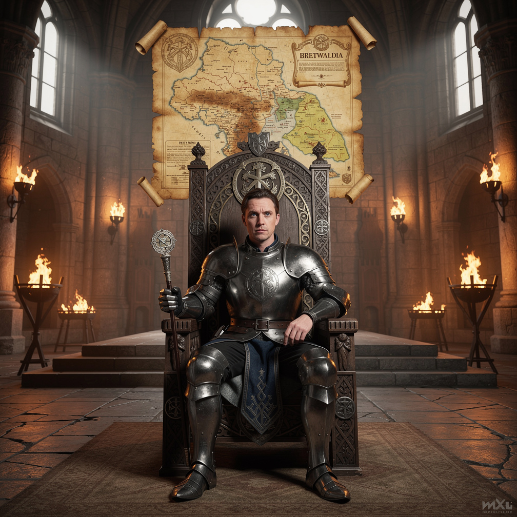 Your kingdom expanded, but Bretwaldia's ruler, King Edwin, was nowhere to be found, sparking rumors of a potential rebellion.