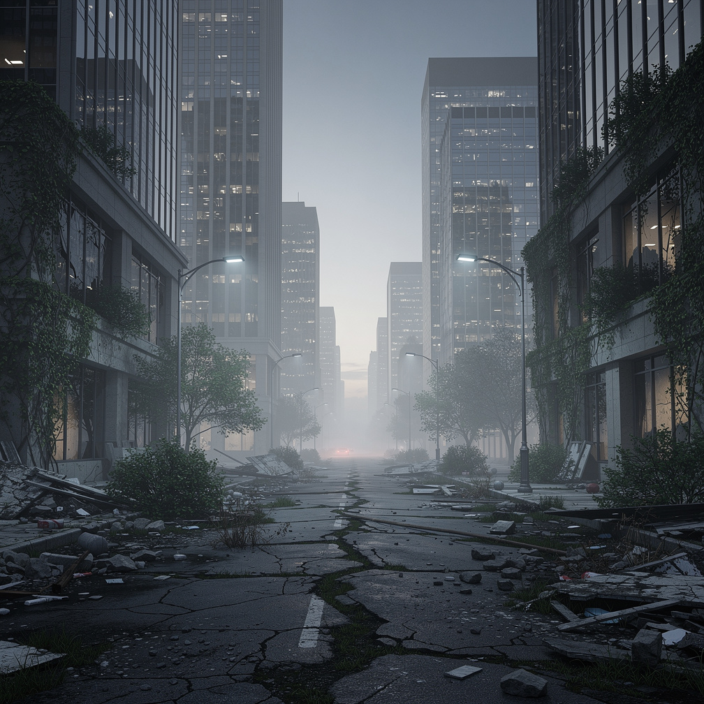 I stumble back as debris falls around me, Sachiel's massive form emerging from the smoke.