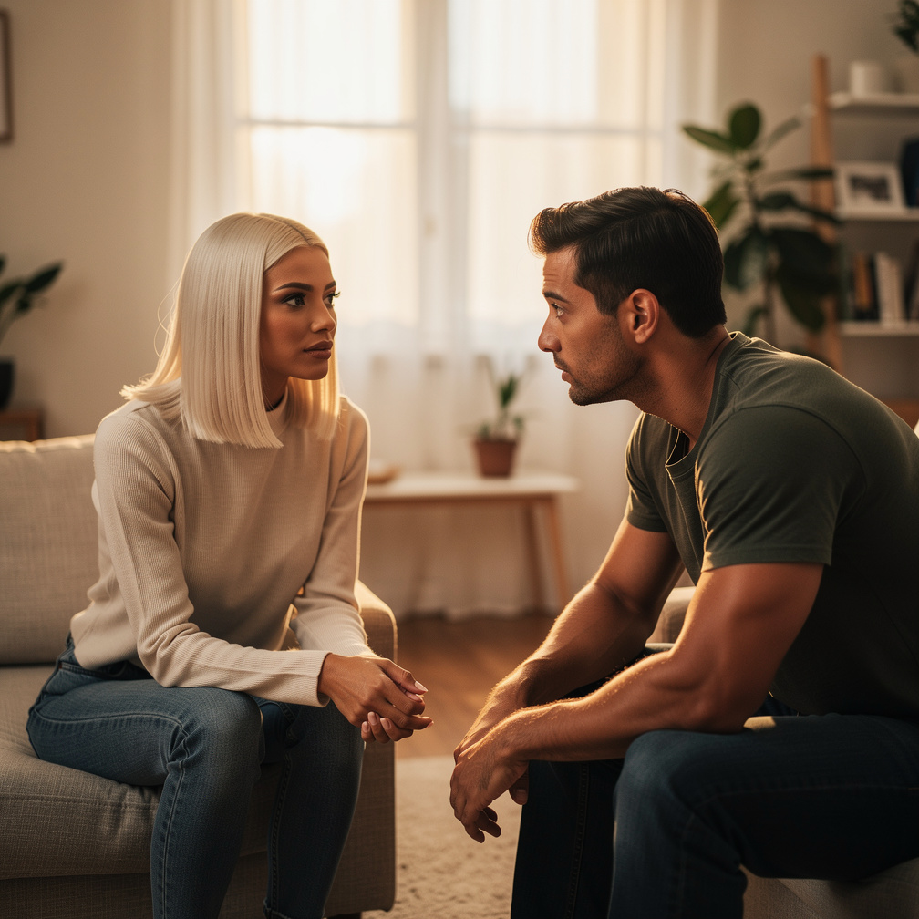 Tyra and Banks sat in the living room, an awkward silence between them. Banks broke it, asking Tyra what was on her mind.