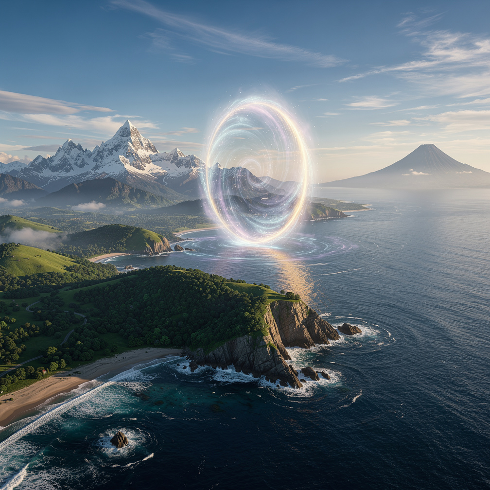 Muncul portal misterius di antara Sumatera dan benua Isekai.