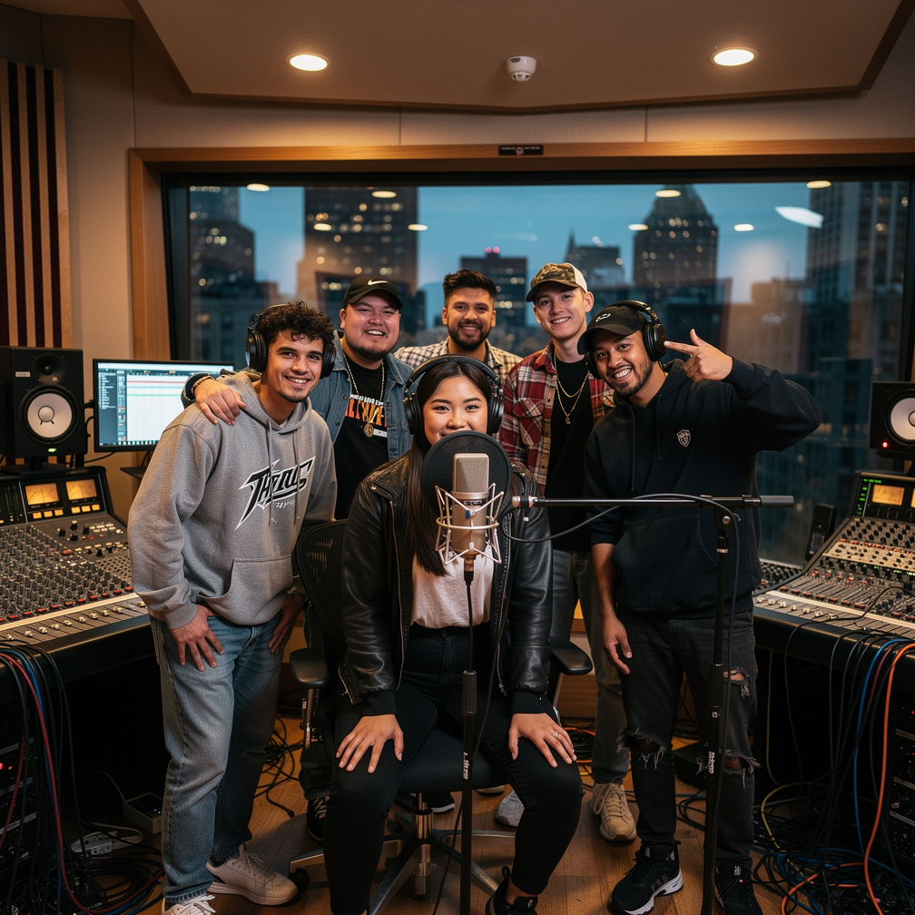 Jhene Kim and her friends, The ICU, stepped into a Manhattan recording studio, eager to produce their debut single.