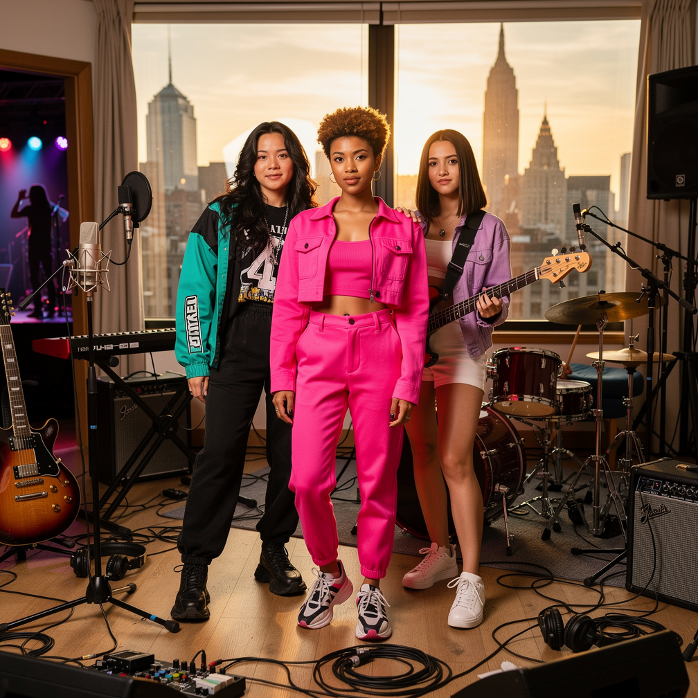 Jhene Kim and her friends, Maya and Sofia, formed The ICU, aiming to conquer the music scene in New York.