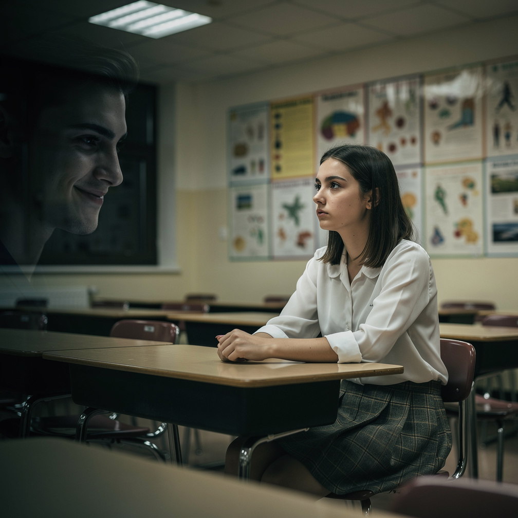 His smirk lingered in my mind long after class ended.