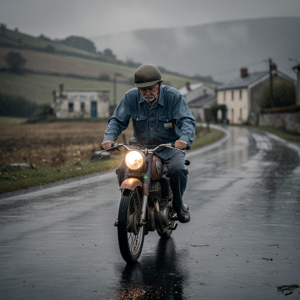 Pak Mat's eyes welled up as he rode, memories flooding his mind.