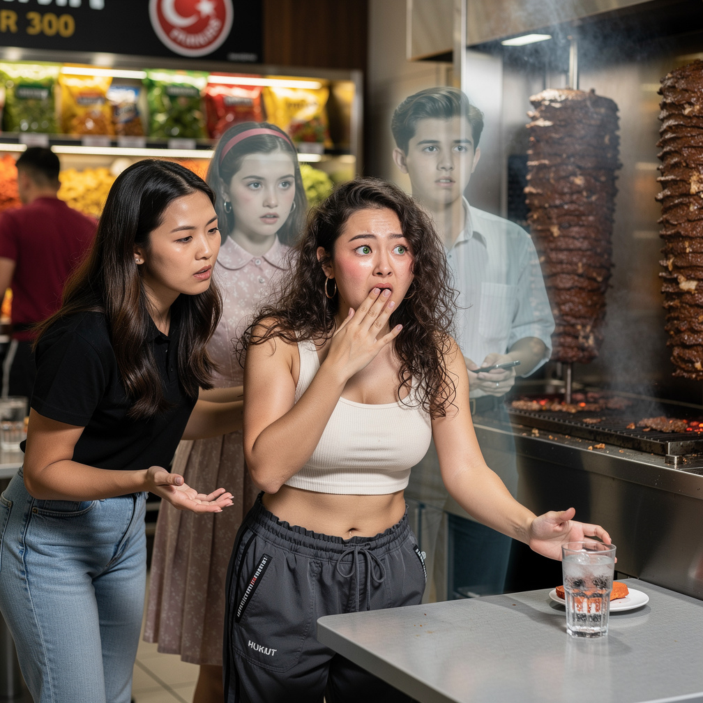 Hot Hot Sambal Is hot Mia Ji Wears Inspired by Aaliyah Try Again Her Mouth Starts Burning And Stephanie Fujita and Teenage Gh