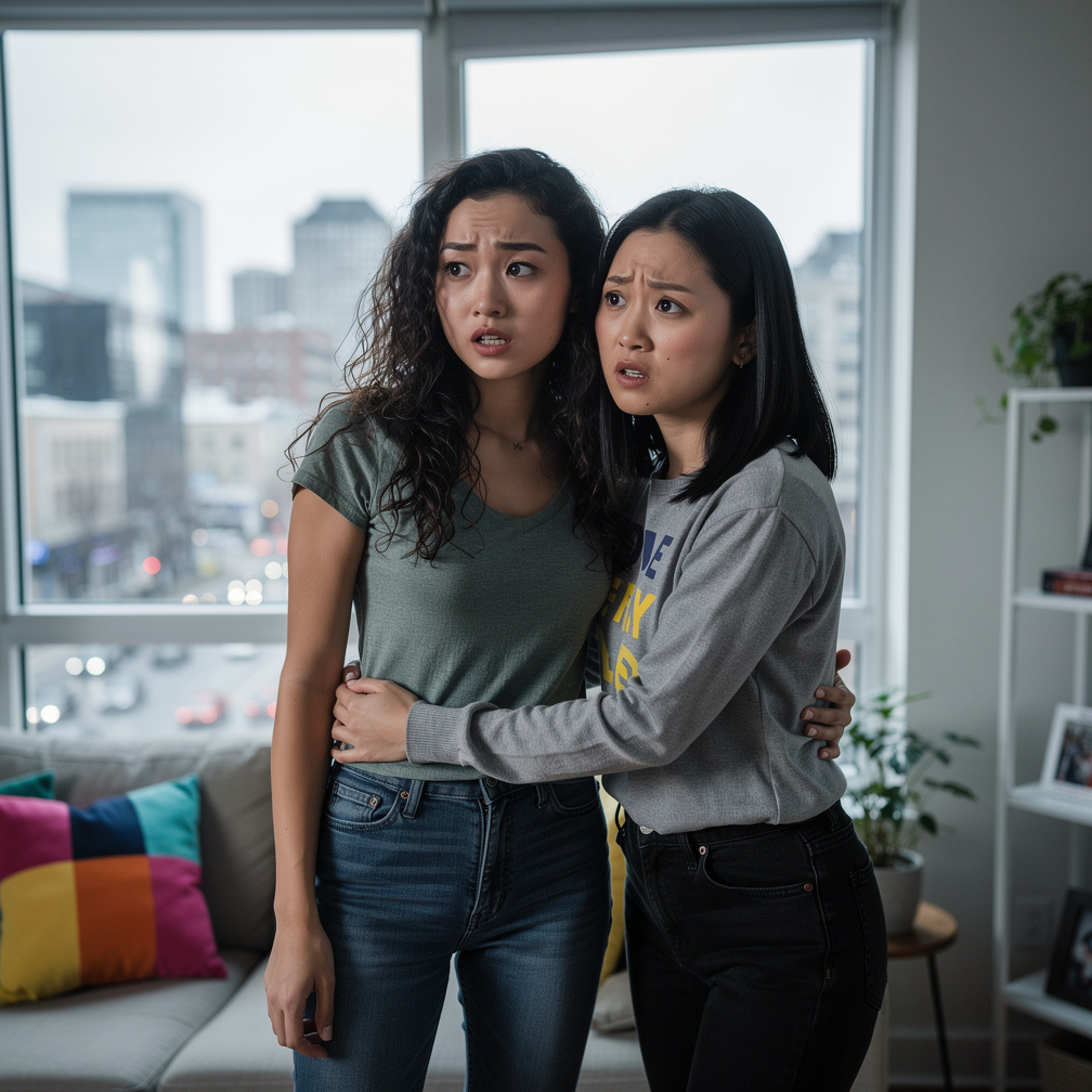 Next Morning Stephanie Fujita: Uhm Mia Ji were Stuck at 2007 Mia Ji: Wait What, the girls Watch The Window Montreal.