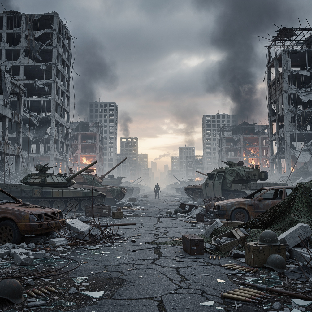 War ends and peace comes.