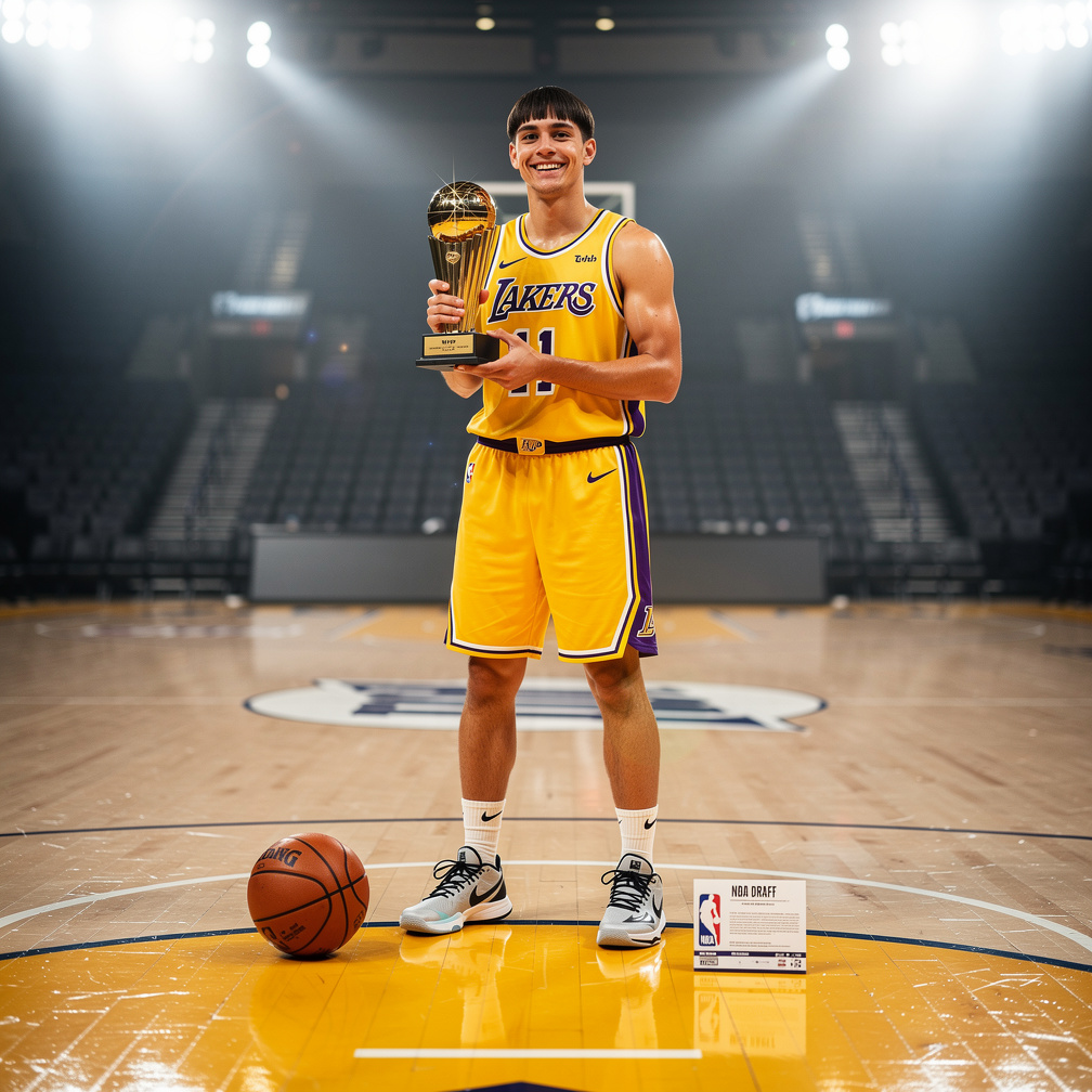 He gets MVP award.