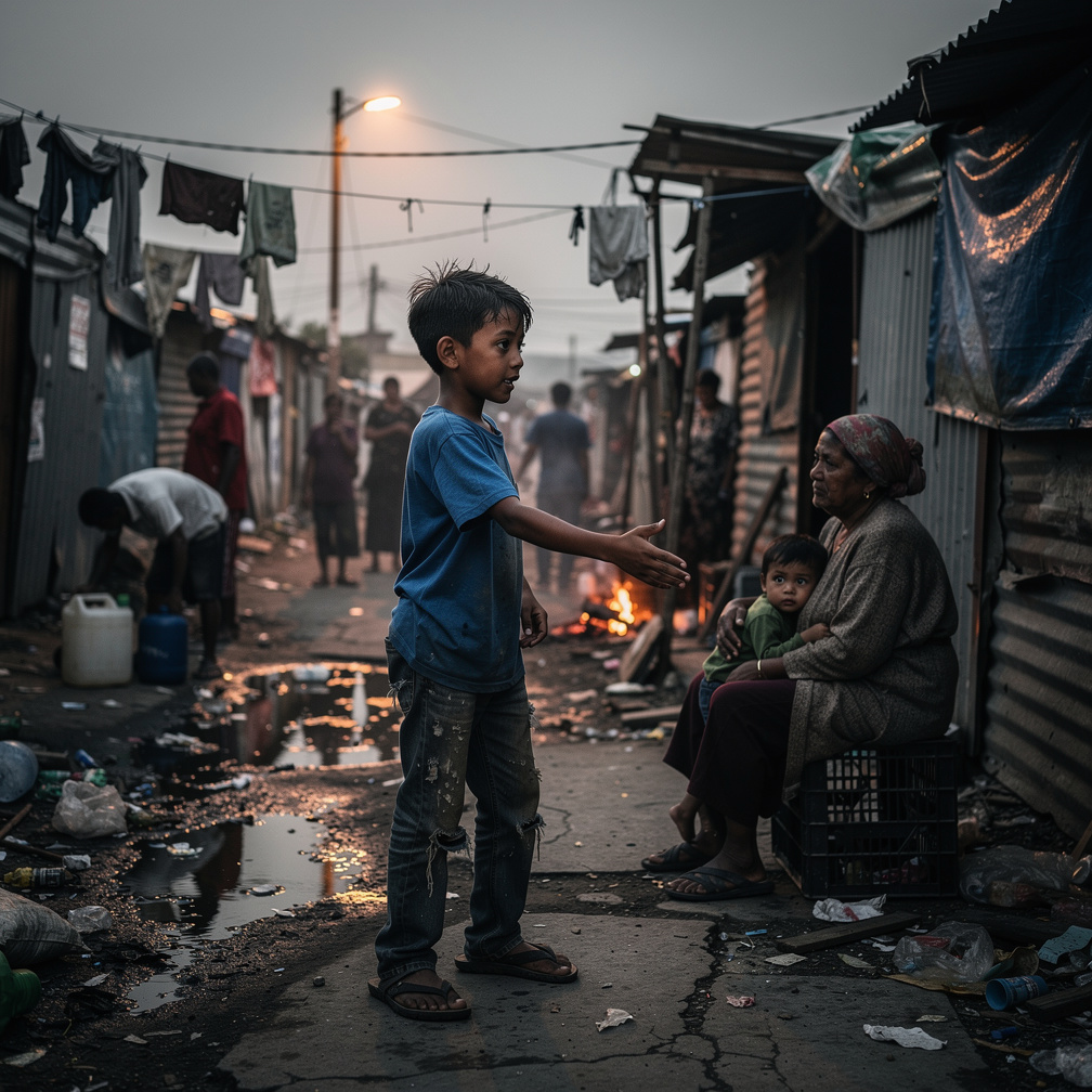 Imagine if: Kebo 1.0h a boy raised in the ghetto slum, helping his people, and taking them to the promised land.