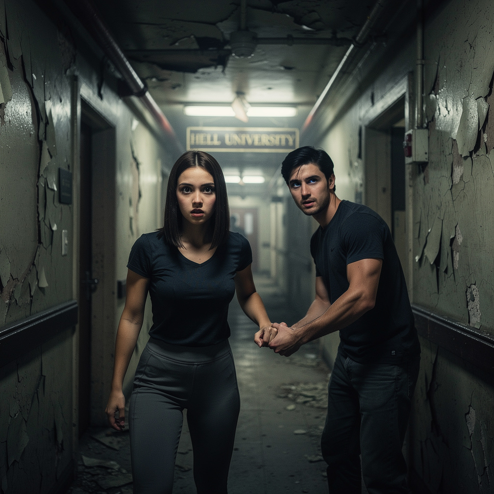Darkness closes in as Zein faces a new terror, Ace's grip on her hand tightening.
