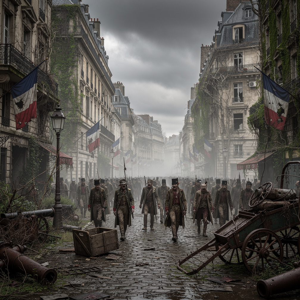 Imagine if: Napoleonic France if it was taken over by zombies.