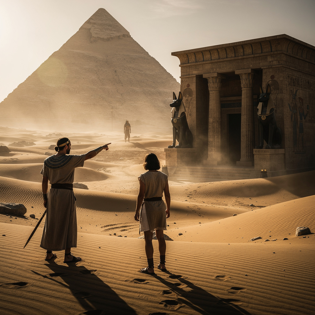 The priest said "he doesn't recognize me", then sends me to the Pharaoh.