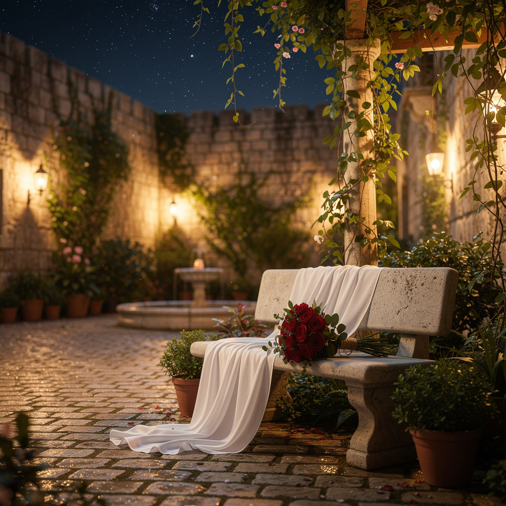 Aslan blessed their union, and the crowd cheered as Bellanna and Caspian shared a romantic dance under the stars.