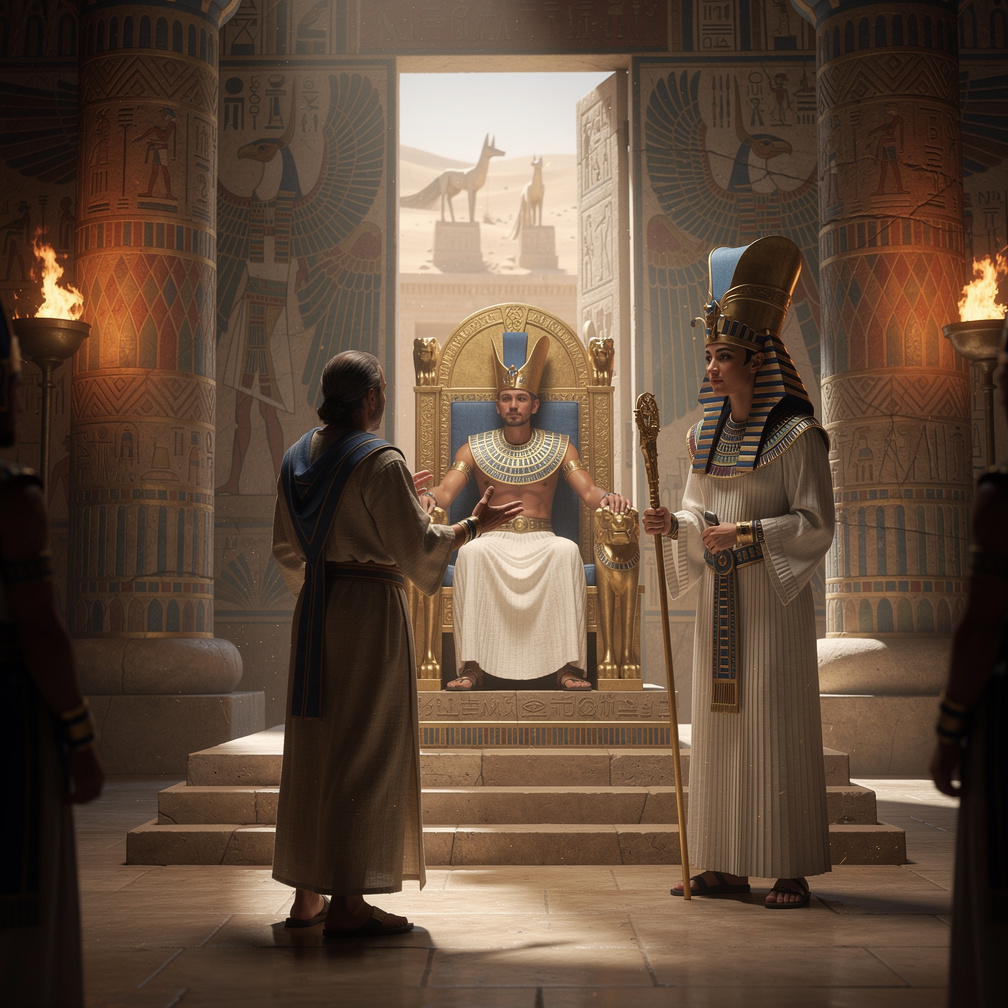 I say that Horus told me that he was shocked and worried about his child (you the Pharaoh) and wants you to expand into Sudan