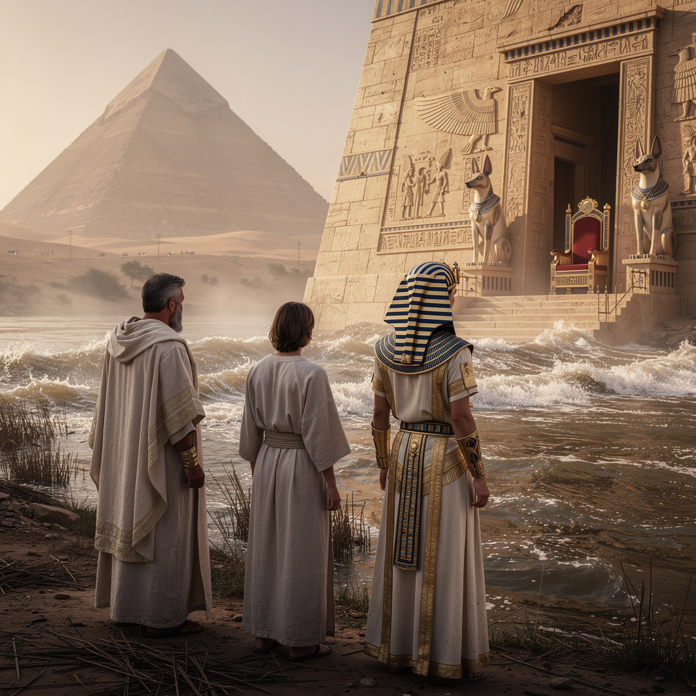 Then the sign came from the Nile, as it flooded Sudan